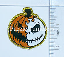 Load image into Gallery viewer, Acrylic Flat Back: Pumpkin Skeleton