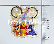Load image into Gallery viewer, Acrylic Flat Back: Bear Family Mouse Shape