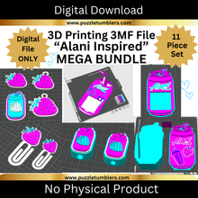 Load image into Gallery viewer, DIGITAL (3MF File): ALANI Inspired Mega Bundle - 11 Pieces
