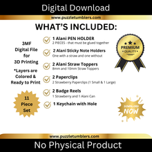 Load image into Gallery viewer, DIGITAL (3MF File): ALANI Inspired Mega Bundle - 11 Pieces