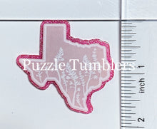 Load image into Gallery viewer, Acrylic Flat Back: Floral Texas Shape