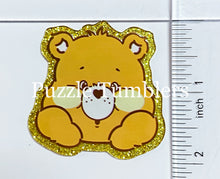Load image into Gallery viewer, Acrylic Flat Back: Orange Bear Character