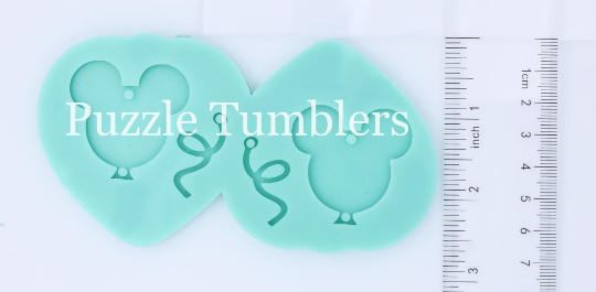 CUSTOM MOLD: Balloon Earring Mold *May have a 14 Day Shipping Delay (B96)