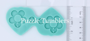 CUSTOM MOLD: Small Daisy Earring Mold *May have a 14 Day Shipping Delay (B97)