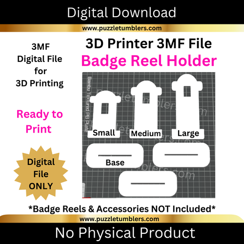 STL/3MF FILES – Puzzle Tumblers