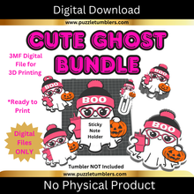 Load image into Gallery viewer, DIGITAL (3MF File): Cute Ghost Mega Bundle - 11 Pieces