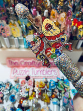 Load image into Gallery viewer, Acrylic Pen Spinners: MM Candy Bow with Heart Focal