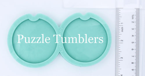 CUSTOM MOLD: Double Car Coaster Mold *MAY HAVE UP TO A 14 DAY SHIPPING DELAY (C8)