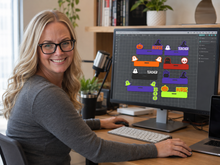 Load image into Gallery viewer, DIGITAL (3MF File): 🎃 Halloween Mini Badge Buddies | Download Bundle | 3D Print File