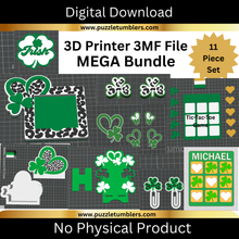 Load image into Gallery viewer, DIGITAL (3MF File): St. Patrick's Day Mega Bundle - 11 Pieces