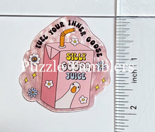 Load image into Gallery viewer, Acrylic Flat Back: Silly Goose Juice