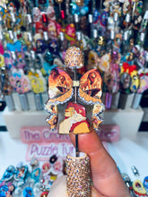 Load image into Gallery viewer, Acrylic Pen Spinners: King of Jungle Lion Themed Bow