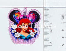 Load image into Gallery viewer, Acrylic Flat Back: Sea Princess Mouse Shape