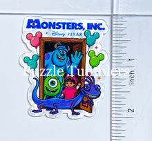 Load image into Gallery viewer, Acrylic Flat Back: Monster Trio