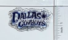 Load image into Gallery viewer, Acrylic Flat Back: Cowboy Blue Star