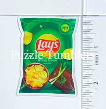 Load image into Gallery viewer, Acrylic Flat Back: Chips Green Onion