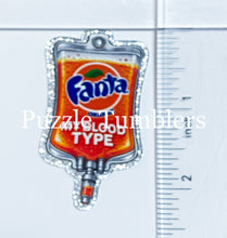 Load image into Gallery viewer, Acrylic Flat Back: Orange Soda My Blood Type