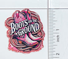 Load image into Gallery viewer, Acrylic Flat Back: Boots on the Ground