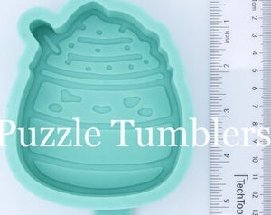 CUSTOM MOLD: Marshmallow Hot Chocolate Car Scent Mold *May have a 14 Day Shipping Delay (F154)
