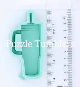 CUSTOM MOLD:  40oz with Handle Tumbler Car Scent Mold *May have a 14 Day Shipping Delay (F32)