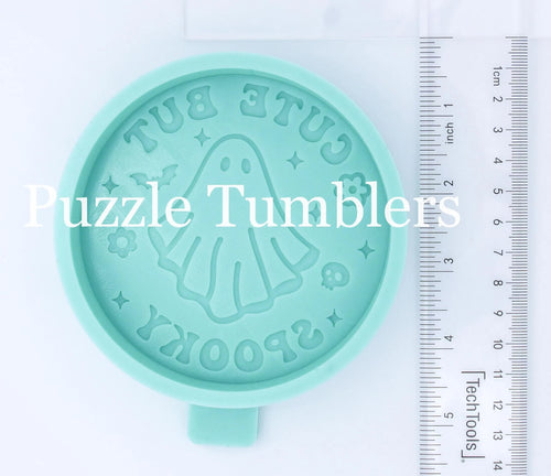 CUSTOM MOLD: Cute But Spooky Ghost Car Scent Mold *May have a 14 Day Shipping Delay (F57)