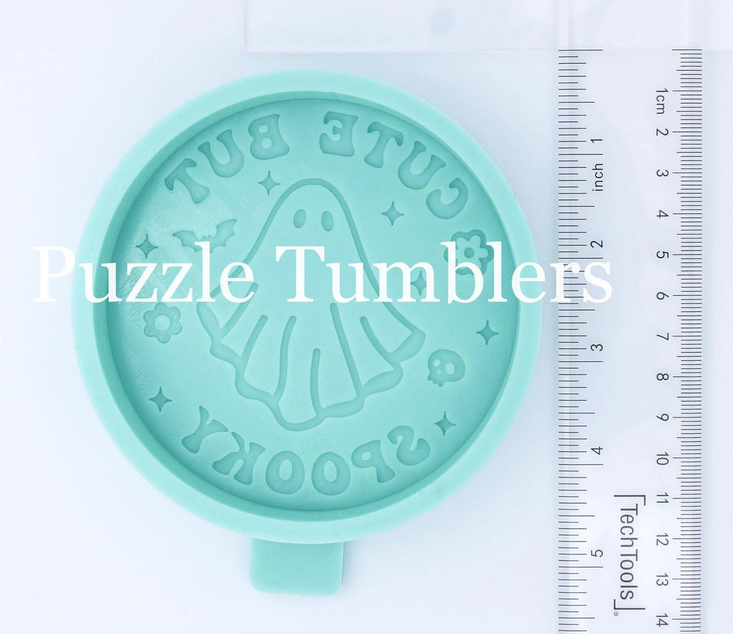 CUSTOM MOLD: Cute But Spooky Ghost Car Scent Mold *May have a 14 Day Shipping Delay (F57)