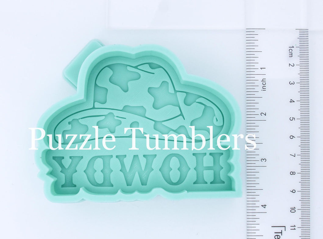 CUSTOM MOLD: Howdy Car Scent Mold *May have a 14 Day Shipping Delay (F67)