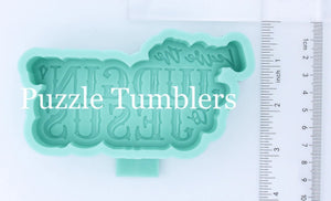 CUSTOM MOLD: Leave the Judgin to Jesus Car Scent Mold *May have a 14 Day Shipping Delay (F79)