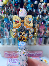 Load image into Gallery viewer, Acrylic Pen Spinners: Bee &amp; Sunflower