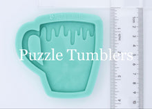Load image into Gallery viewer, CUSTOM MOLD:  XL &#39;Coffee Cup with Drip&#39; *May have a 14 Day Shipping Delay (K20)