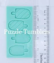 Load image into Gallery viewer, CUSTOM MOLD:  Popsicle Earring Mold *May have a 14 Day Shipping Delay (L1)