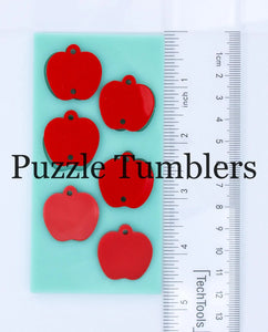 CUSTOM MOLD: Apple Trio Dangle Earring Mold *May have a 14 Day Shipping Delay (L23)