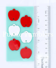 Load image into Gallery viewer, CUSTOM MOLD: Apple Trio Dangle Earring Mold *May have a 14 Day Shipping Delay (L23)