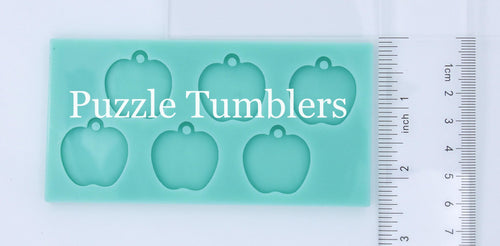 CUSTOM MOLD: Apple Pallet Earring Mold *May have a 14 Day Shipping Delay (L27)