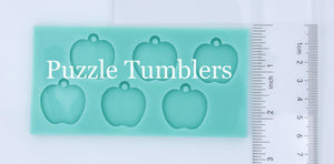 CUSTOM MOLD: Apple Pallet Earring Mold *May have a 14 Day Shipping Delay (L27)