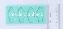 Load image into Gallery viewer, CUSTOM MOLD:  Ice Cream Cone Earring Mold *May have a 14 Day Shipping Delay (L2)