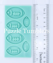 Load image into Gallery viewer, CUSTOM MOLD: Football Pallet Earring Mold *May have a 14 Day Shipping Delay (L4)