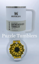 Load image into Gallery viewer, CUSTOM MOLD:  Sunflower 40oz Tumbler Lid Plate Mold *May have a 14 Day Shipping Delay (L48)