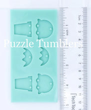 Load image into Gallery viewer, CUSTOM MOLD: Ice Cream with Fudge Earring Mold *May have a 14 Day Shipping Delay (L5)