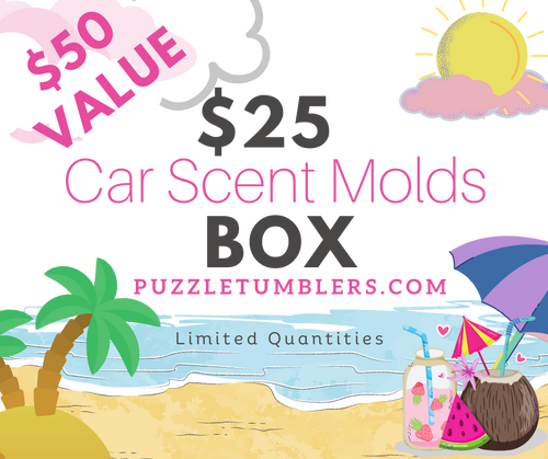 CAR SCENT MOLDS MYSTERY BOX $25 - DOUBLE YOUR VALUE *NO Discounts Or Rewards can be applied to this purchase