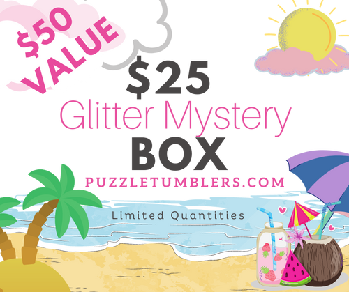 GLITTER MYSTERY BOX $25 - DOUBLE YOUR VALUE *NO Discounts Or Rewards can be applied to this purchase