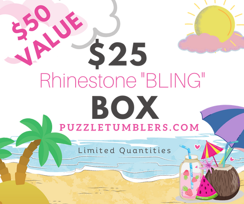 RHINESTONES MYSTERY BOX $25 - DOUBLE YOUR VALUE *NO Discounts Or Rewards can be applied to this purchase
