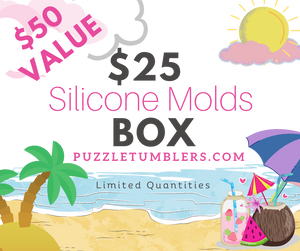 SILICONE MOLD MYSTERY BOX $25 - DOUBLE YOUR VALUE *NO Discounts Or Rewards can be applied to this purchase
