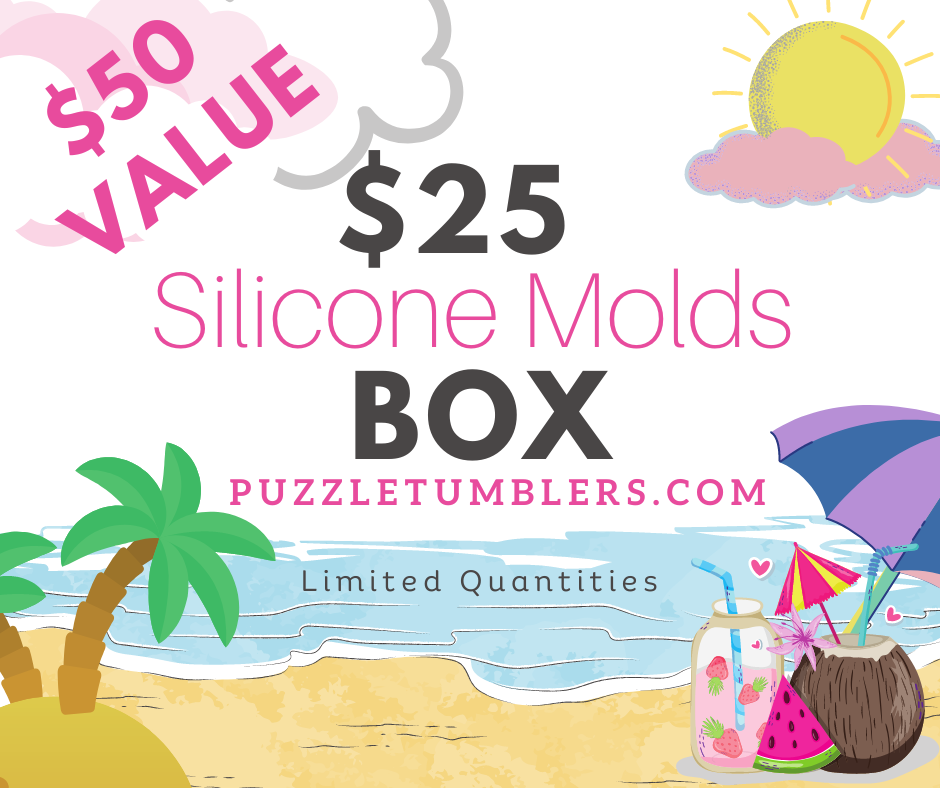 SILICONE MOLD MYSTERY BOX $25 - DOUBLE YOUR VALUE *NO Discounts Or Rewards can be applied to this purchase