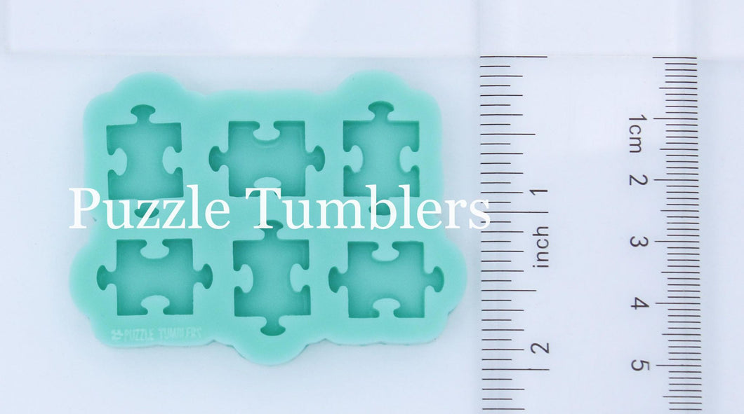 CUSTOM MOLD: SMALL PUZZLE PIECE  MOLD *May have a 14 Day Shipping Delay (P6)