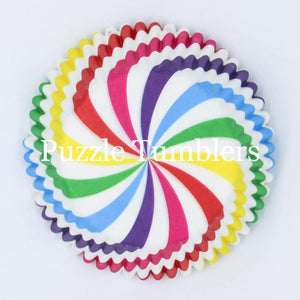Rainbow Swirl Cupcake Sleeves