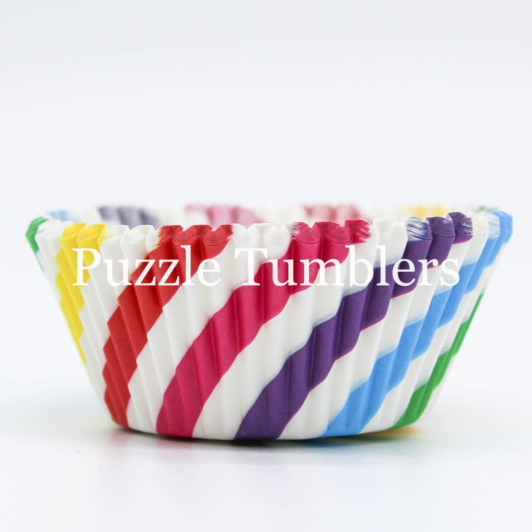 Rainbow Swirl Cupcake Sleeves