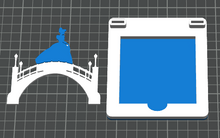 Load image into Gallery viewer, DIGITAL (3MF File): Princess with Single &amp; Double Bridge - 2 Sticky Note Holders