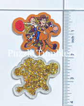 Load image into Gallery viewer, Acrylic Flat Back Shakers: Cowboy &amp; Cowgirl Characters (SH #19A)
