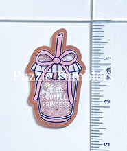 Load image into Gallery viewer, Acrylic Flat Back Shakers: Iced Coffee Princess (SH #48)